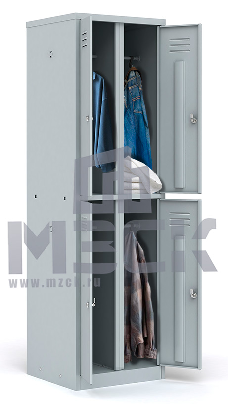 Металлический шкаф для одежды ШРМ- 24 (1860x600x500)
